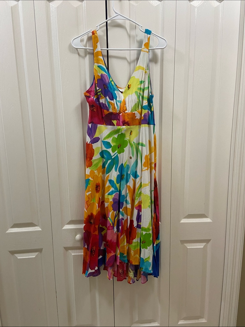 Jams World Multicolor Floral High-Low Dress